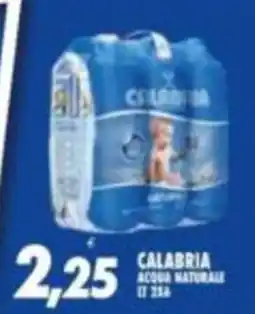 Compri Meglio Acqua naturale Calabria offerta