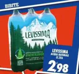 Compri Meglio Levissima acqua naturale offerta