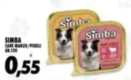 Compri Meglio Simba Cane Manzo/Piselli offerta