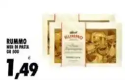 Compri Meglio Rummo nidi di pasta offerta