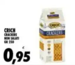 Compri Meglio Crich crackers non salati offerta