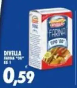 Compri Meglio Divella farina "00" offerta
