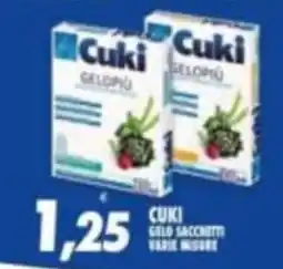 Compri Meglio Cuki gelo sacchetti offerta