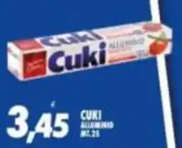 Compri Meglio Cuki alluminio offerta