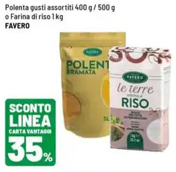 Iper La Grande Polenta Bramata Faverio offerta