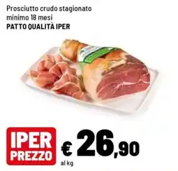 Iper La Grande Prosciutto crudo stagionato offerta