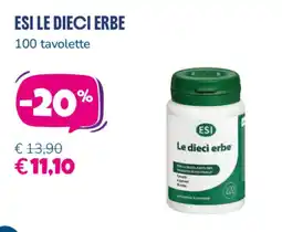 Iper La Grande ESI Le dieci erbe offerta
