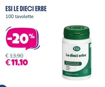 ESI Le dieci erbe