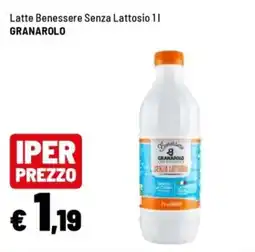 Iper La Grande Latte Benessere Senza Lattosio Granarolo offerta