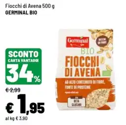 Iper La Grande Fiocchi di Avena Germinal Bio offerta