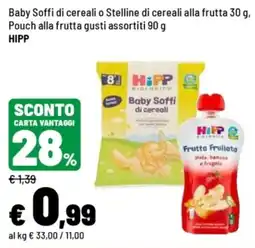 Iper La Grande Baby Soffi di cereali Hipp offerta
