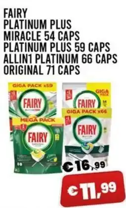 Angel Mercatone Fairy all in 1 platinum offerta