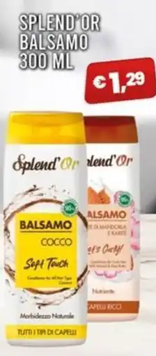 Angel Mercatone Splend'Or balsamo cocco offerta