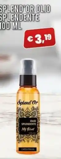 Angel Mercatone Splend'Or olio splendente offerta