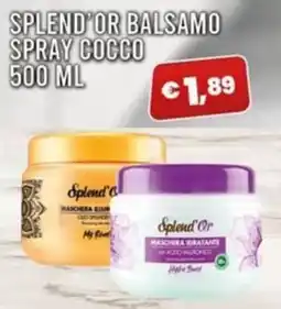 Angel Mercatone Splend'Or balsamo spray cocco offerta