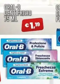 Angel Mercatone Oral-B dentifricio offerta