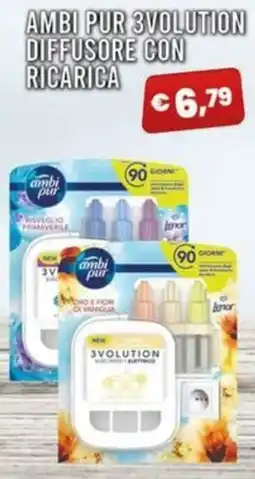 Angel Mercatone Ambi Pur 3volution diffusore con ricarica offerta