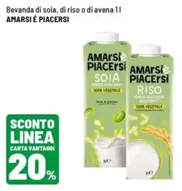 Iper La Grande Bevanda di soia, di riso o di avena offerta
