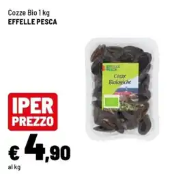 Iper La Grande Cozze Bio EFFELLE PESCA offerta