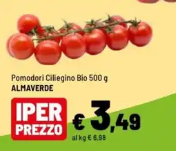 Iper La Grande Pomodori Ciliegino Bio ALMAVERDE offerta