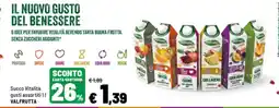 Iper La Grande Succo Vitalità gusti assortiti 11 VALFRUTTA offerta