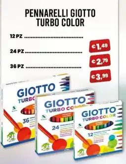 Angel Mercatone Pennarelli Giotto Turbo Color offerta