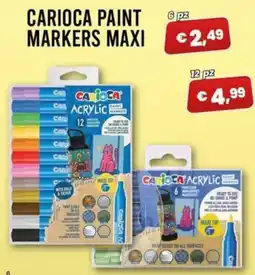 Angel Mercatone Carioca paint markers maxi offerta