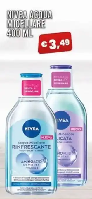 Nivea acqua micellare rinfrescante