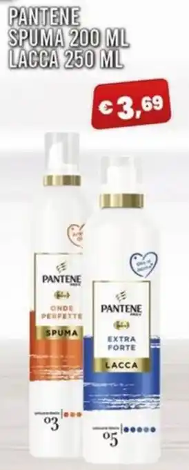 Pantene spuma e lacca