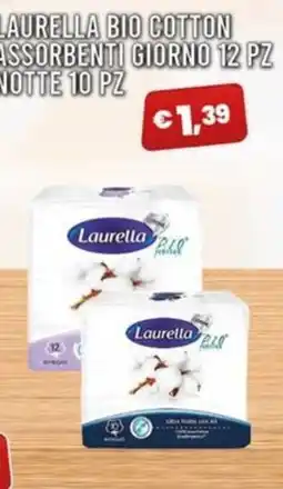 Angel Mercatone Laurella Bio Cotton assorbenti offerta