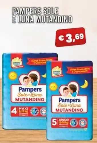 Pampers Sole e Luna Mutandino