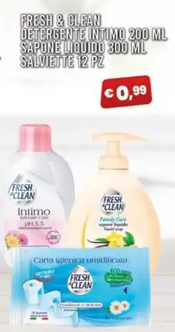 Angel Mercatone Fresh & Clean detergente intimo offerta