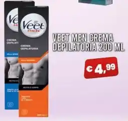 Angel Mercatone Veet Men crema depilatoria offerta