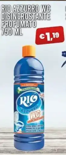 Angel Mercatone Rio azzurro wc disincrostante profumato offerta