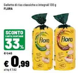Iper La Grande Gallette di riso Flora offerta