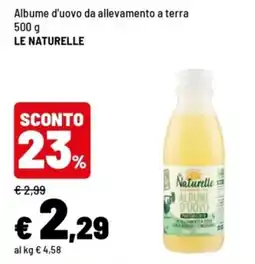 Iper La Grande Albumе d'uovo da allevamento a terra LE NATURELLE offerta
