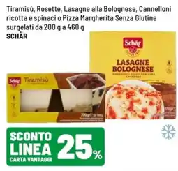 Iper La Grande Lasagne Bolognese Schär offerta