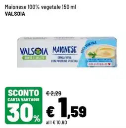 Iper La Grande Maionese 100% vegetale VALSOIA offerta