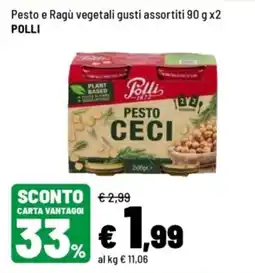 Iper La Grande Pesto Ceci Polli offerta