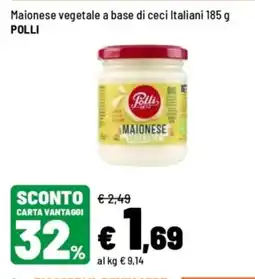 Iper La Grande Maionese vegetale Pollì offerta