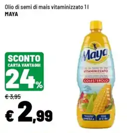 Iper La Grande Olio di semi di mais vitaminizzato Maya offerta