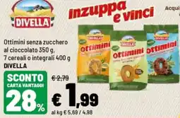 Iper La Grande Ottimini senza zucchero al cioccolato offerta