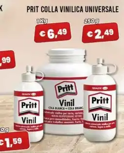 Angel Mercatone Pritt colla vinilica universale offerta