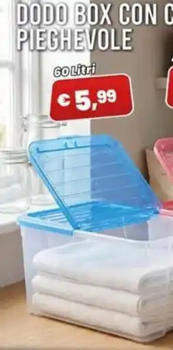 Angel Mercatone Dodo box con coperchio pieghevole offerta