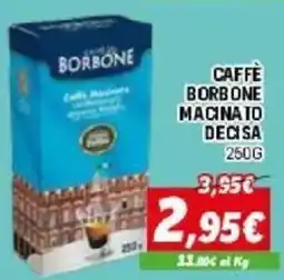 Orizzonte Caffè Borbone macinato decisa offerta