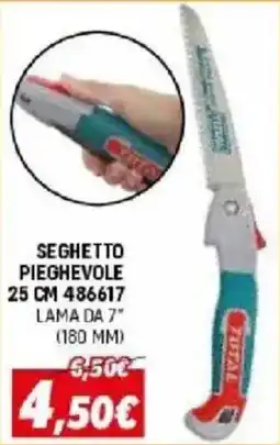 Orizzonte Seghetto pieghevole Total offerta