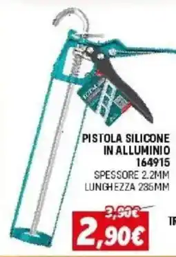 Orizzonte Pistola silicone in alluminio offerta