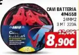 Orizzonte Cavi batteria ABEKA offerta