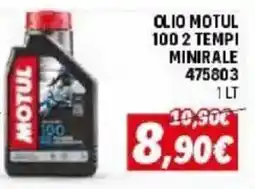 Orizzonte Olio Motul 100 2 tempi minirale offerta