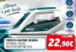 Orizzonte Ferro a vapore Imetec offerta
